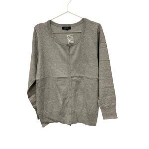 Active USA Heather Grey Cardigan